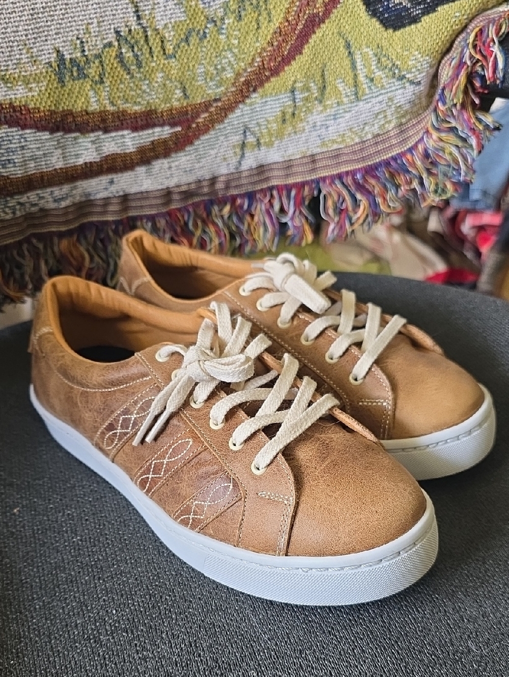 Agave Sky Western Sneakers